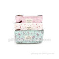 2016 Fashionable Cotton Fabric Cosmetic Bags for Girls